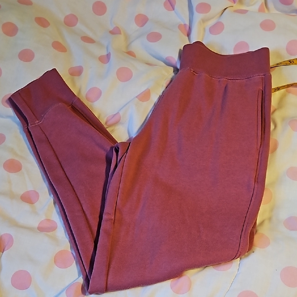 Esstive Cozy Pink Track Jogger Pants size S